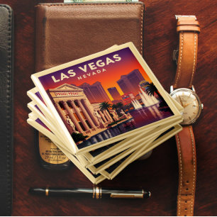 Vintag Las Vegas Nevada Magnet