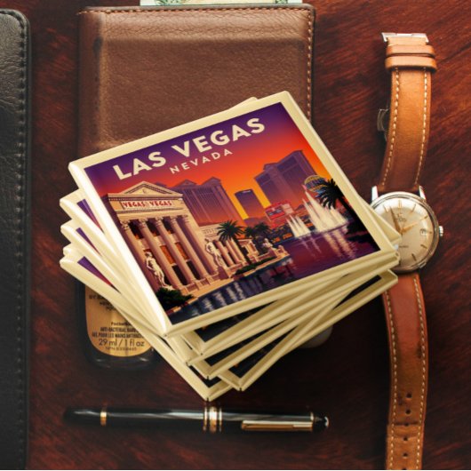 Vintag Las Vegas Nevada Magnet