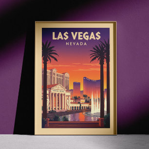 Vintag Las Vegas Nevada Poster