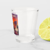 Vintag Las Vegas Nevada Schnapsglas (Rechts)