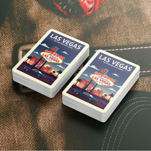 Vintag Las Vegas Nevada Spielkarten