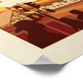 Vintag Las Vegas Poster (Ecke)
