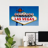 Vintag Las Vegas Poster (Heimbüro)