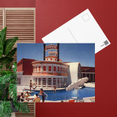 Vintag Las Vegas Showboat Postkarte