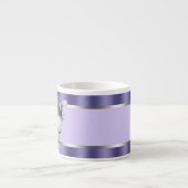 Vintag Lavendel Lila Princess Baby Cups Espressotasse (Vorderseite)