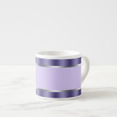 Vintag Lavendel Lila Princess Baby Cups Espressotasse (Vorderseite Rechts)