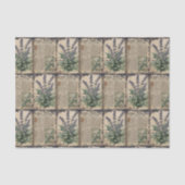 Vintag Lavendel Seidenpapier (Vorderseite)