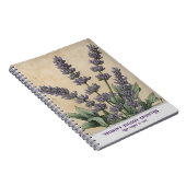 Vintag Lavender Herbal Kitchen Notizblock (Rechte Seite)