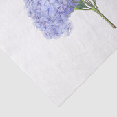 Vintag Lavender Lila Hydrangea Blume Floral Seidenpapier (Ausschnitt)