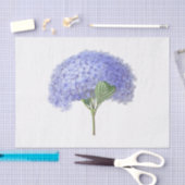 Vintag Lavender Lila Hydrangea Blume Floral Seidenpapier (Handwerk)