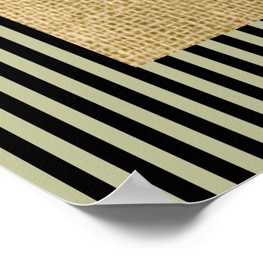 Vintag Le Poulet Poster (Ecke)