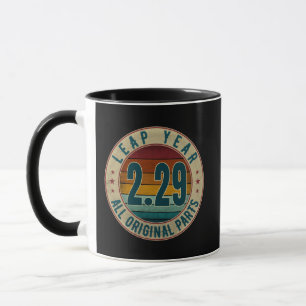 Vintag Leap Year 29. Februar Alle Originalteile Tasse