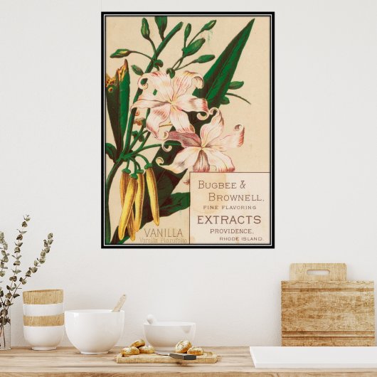 Vintag: Lebensmittelwerbung - Poster (Küche)