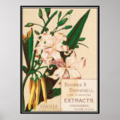 Vintag: Lebensmittelwerbung - Poster (Vorne)