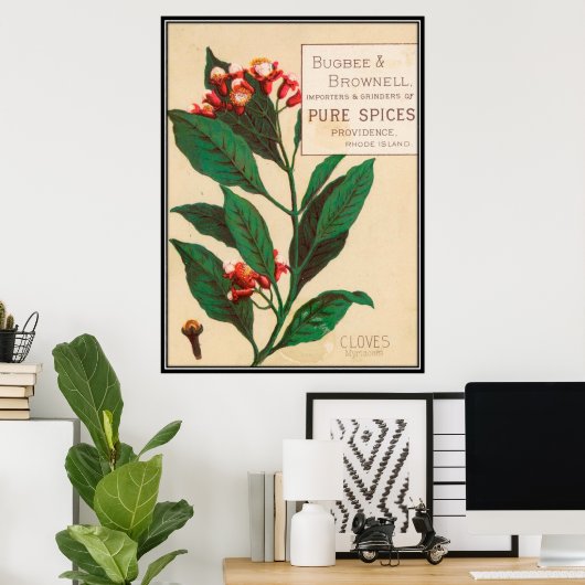 Vintag: Lebensmittelwerbung - Poster (Heimbüro)