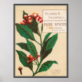 Vintag: Lebensmittelwerbung - Poster (Vorne)