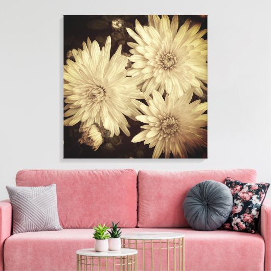 Vintag Leinwanddruck (Insitu (Wohnzimmer))