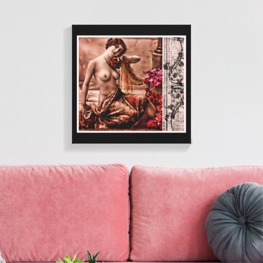 Vintag Leinwanddruck (Insitu (Wohnzimmer))