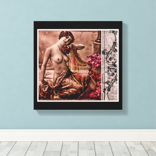 Vintag Leinwanddruck (Insitu (Holzboden))