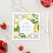 Vintag Lemon Dusche Napkins Serviette (Beispiel)