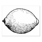 Vintag Lemon Gummistempel (Prägung)