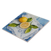 Vintag Lemon Lace Keramik Tile Bauernhof Charme Fliese (Seite)