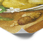 Vintag Lemon Still Life Poster (Ecke)