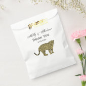 Vintag Leopard Cheetah Gepunktete Katze Zeichnend Geschenktütchen (Versiegelt)