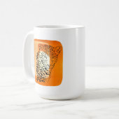 Vintag Leopard Kaffeetasse (Vorderseite Links)