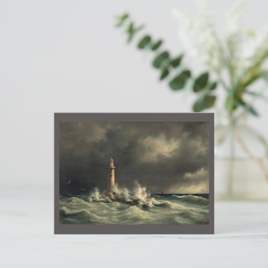 Vintag , Leuchtturm Postkarte (Stehend Vorderseite)