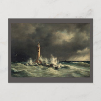 Vintag , Leuchtturm Postkarte
