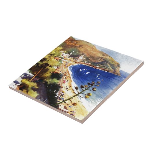 Vintag Levanto Genova Italien Tourismus Fliese (Seite)