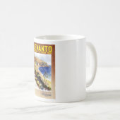 Vintag Levanto Genova Italien Tourismus Kaffeetasse (VorderseiteRechts)