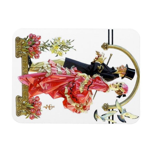 Vintag Leyendecker Magnet (Horizontal)