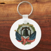 Vintag Liberty Bell Schlüsselanhänger (Vorderseite)