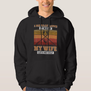 Vintag Liebe ich es wirklich, wenn meine Ehefrau m Hoodie