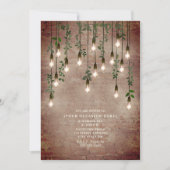 Vintag-Light Bridge Botanisches Generic Party Einladung (Vorderseite)