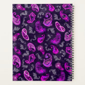 Vintag Lila Paisley Planer (Rückseite)