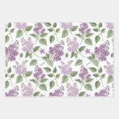 Vintag Lilac Garden Geschenkpapier Set (Vorderseite 2)