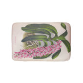 Vintag Lilac Orchid Aerides Fieldingi Lindenia Badematte (Vorderseite)