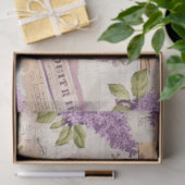 Vintag Lilac Pattern Seidenpapier (Geschenk)