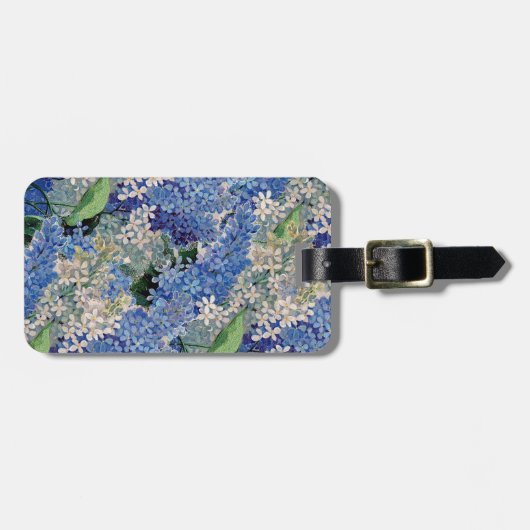 Vintag Lilacs Gepäckanhänger (Vorderseite horizontal)