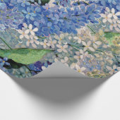Vintag Lilacs Geschenkpapier (Ecke)