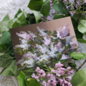 Vintag Lilacs Postkarte