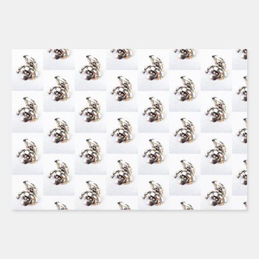 Vintag Lily Brooch Geschenkpapier Set (Vorderseite)