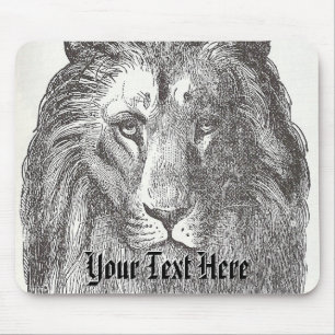 Vintag Lion Mousepad