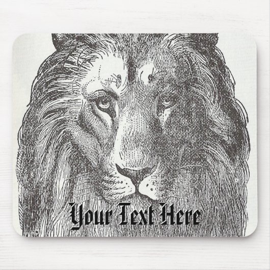 Vintag Lion Mousepad (Vorne)