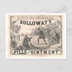 Vintag Lithograph - Patentarzneimittel - Werbung Postkarte