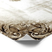 Vintag Little Girl 2 Poster (Ecke)