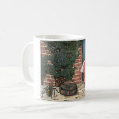 Vintag Little Miss Muffet Spider Kinderzimmer Rhym Kaffeetasse (Vorderseite Links)